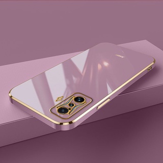 เคส Xiaomi Poco F4 GT เคสป้องกัน ชุบไฟฟ้า เคสกันกระแทก Xiaomi Poco F4 GT F4GT เคสซิลิโคน TPU นิ่ม เคสด้านหลัง