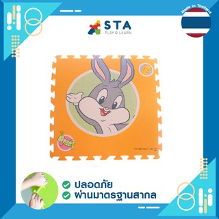 แผ่นโฟมยางกันกระแทก โฟมปูพื้น 60X60 ซม. ลาย LOONEYTUNE1