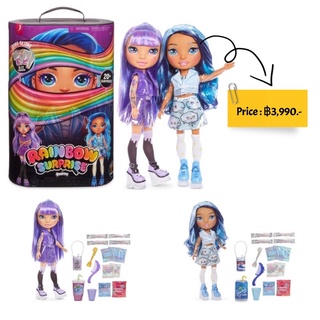 Rainbow Surprise by Poopsie: 14" Doll with 20+ Slime &amp; Fashion Surprises, Amethyst Rae or Blue Skye