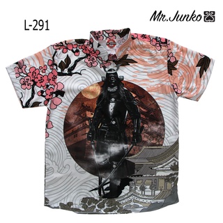 ⚡ ส่งฟรี⚡เชิ้ตแขนสั้น งานต่อลาย Mr-Junko ราคาคุ้มค่าที่สุด L-291