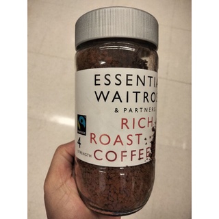 Waitrose Rich Roast Coffee Instant Graunles 100g กาแฟสำเร็จรูป100กรัม เวทโทรส