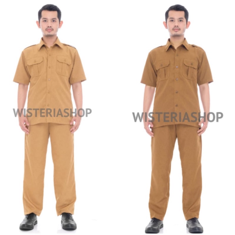 ผู้ชาย PNS UNIFORM CIVIL STATE REGIONAL GOVERNMENT UNIFORM TEACHER UNIFORM Mens TeaCHER UNIFORM UNIF