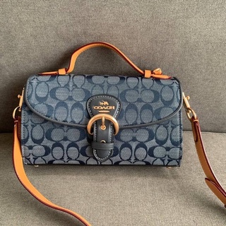 COACH C8516 KLEO TOP HANDLE IN SIGNATURE CANVAS