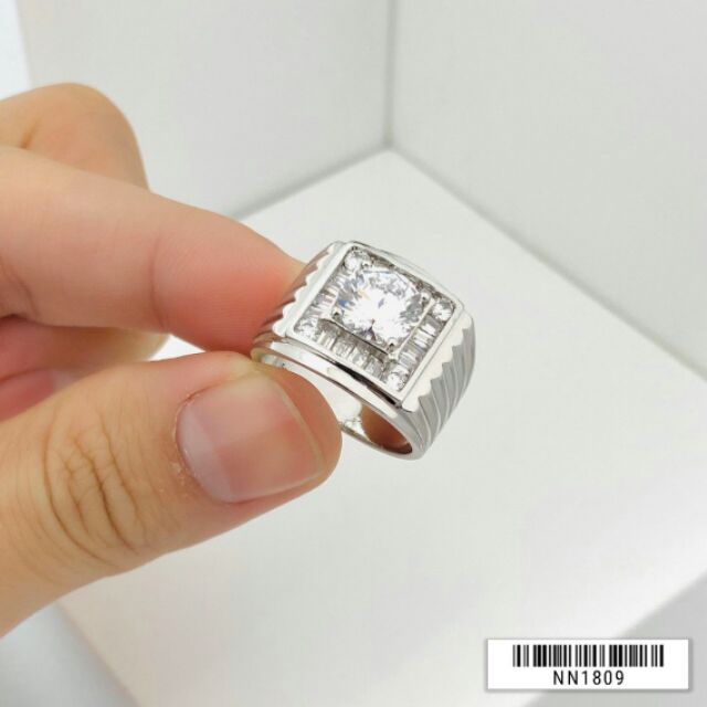 แหวนผู้ชายชุบ-M48***