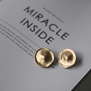 Golden Coin Earrings