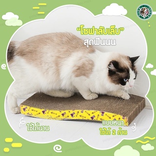 【พร้อมส่ง ถูกที่สุด】😺 ที่ลับเล็บแมว กระดาษลับเล็บแมว ราคาถูก ใช้ได้ 2 ด้าน ที่ฝนเล็บแมว ของเล่น ของใช้แมว ที่ลับเล็บ