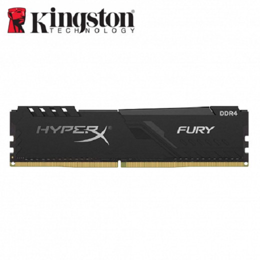 Kingston Ram For PC (แรมพีซี) KINGSTON HyperX FURY BLACK (HX426C16FB3/16) 16GB 2G x 64-Bit DDR4-2666