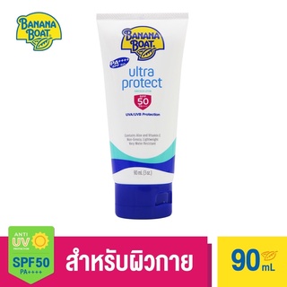 ราคาBanana Boat Ultra Protect Sunscreen Lotion SPF50 PA++++ (90 ml.) E115R