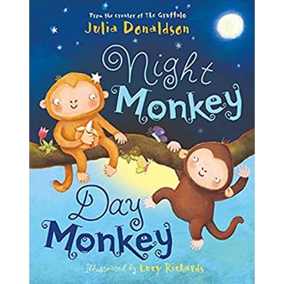 Night Monkey, Day Monkey [Hardcover]สั่งเลย!! หนังสือภาษาอังกฤษมือ1 (New)