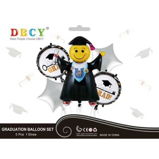 ลูกโป่งรับปริญญา congratulation