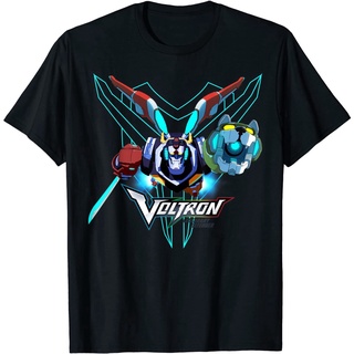 เสื้อยืดคอกลม แขนสั้น ผ้าฝ้าย 100% พิมพ์ลายการ์ตูน Voltron Voltron สไตล์ญี่ปุ่น สําหรับผู้ชายS-5XL