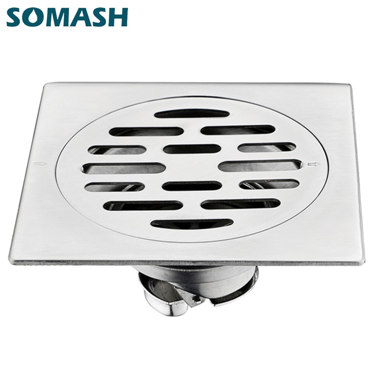Stainless Steel Series Design Floor Trap Stink Prevention Shower Drain