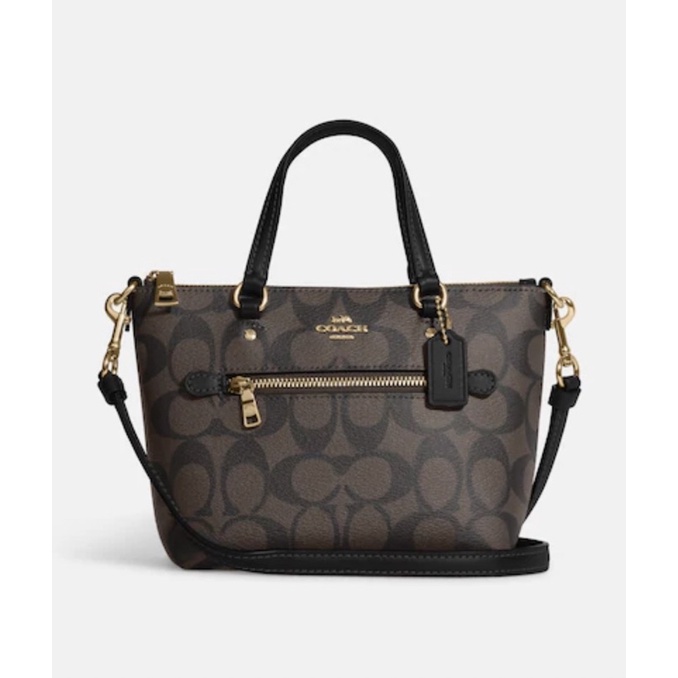 ✴️แท้ ?% COACH Mini Gallery Crossbody In Signature Canvas