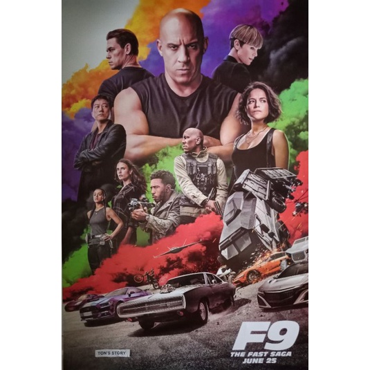 FAST &amp; FURIOUS 9 ver. 2 POSTER
