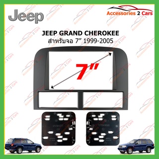 หน้ากากเครื่องเล่น  JEEP GRAND CHEROKEE 1999-2005รหัสCR-6546B