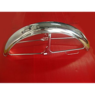 SUZUKI A50 AS50 AC50 K11 K11P M12 FRONT FENDER "HIGH QUALITY" // บังโคลนหน้า เหล็กชุบโครม สินค้าคุณภาพดี