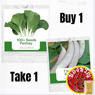 Sale Buy 1 Take 1 Seeds Pchay 100 Seeds and Bataw 7 Seedsเสื้อพืชผักกลางแจ้ง/เมล็ด/ดอกไม้/มะละกอ/สร้อยข้อมือ/ผักชี/เด็ก/