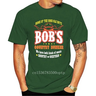 คอลูกเรือพร้อมส่ง เสื้อยืดแขนสั้น ผ้าฝ้าย 100% พิมพ์ลาย Blues Brothers Inspired BobS Country Bunker 80S Music Film หลา