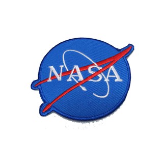 [ตัวรีด เย็บได้] NASA ป้ายติดเสื้อ logo Embroidered Sew Iron On Patches Badge