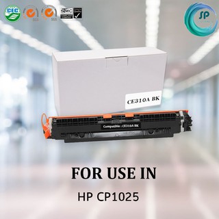 ตลับหมึกเทียบเท่า รุ่น 126A/CE310A BK สีดำ  สำหรับ HP LaserJet Pro CP1025