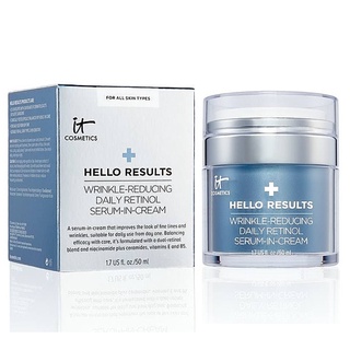 It COSMETICS Hello Results Wrinkle Reducing Daily Retinol Serum In Cream 50ml เซรั่มอินครีมลดริ้วรอยลดริ้วรอย