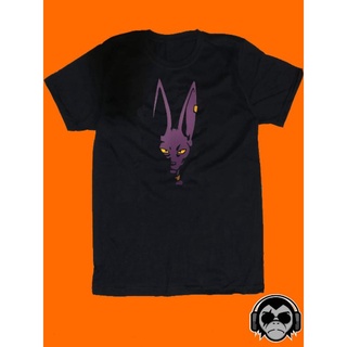 Beerus ดราก้อนบอล Z อะนิเมะตัวละครแรงบันดาลใจเสื้อยืด S10