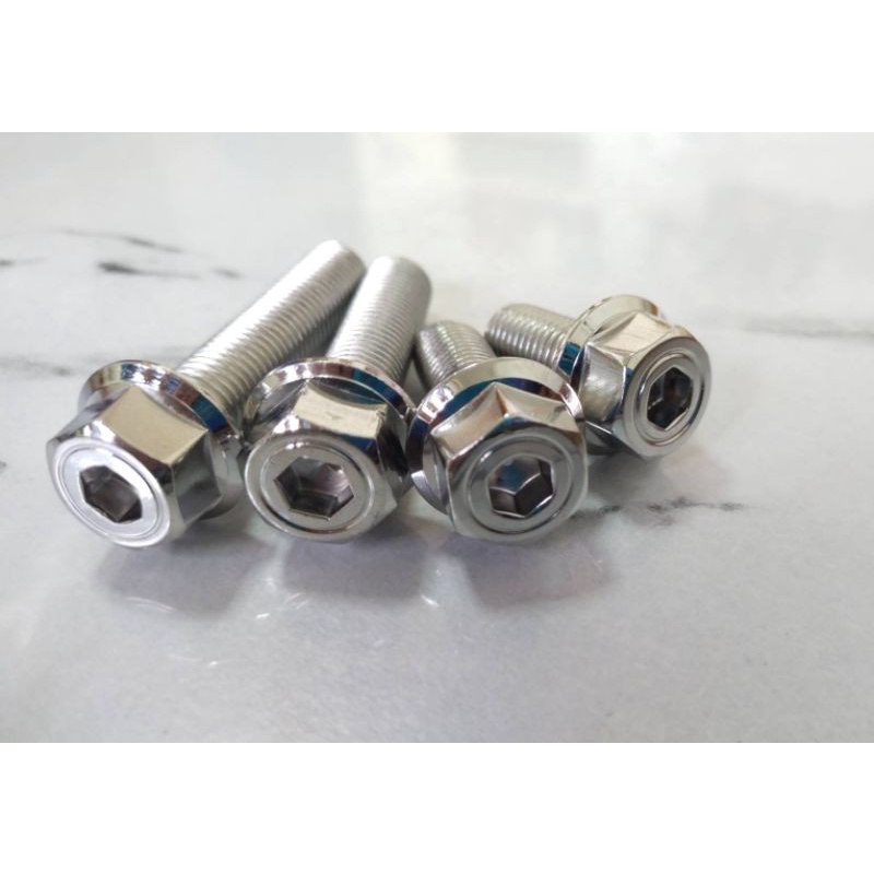 น๊อตคอนโชล เลส หัวโกโร่ เกลียว เบอร์ 14 M.10/M.8/M.6/M.5