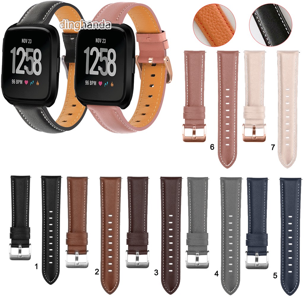 Fashion Leather Band Strap for Fitbit Versa APK5