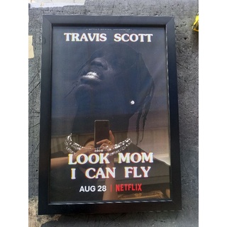 โปสเตอร์ Travis Scott พร้อมเข้ากรอบพิเศษ