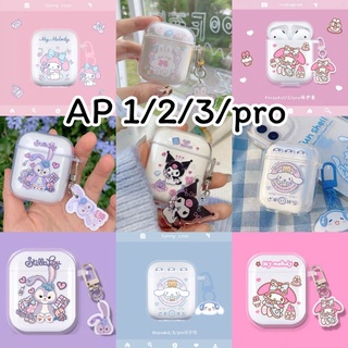 เคสหูฟังไร้สาย เคสแอร์พอต แอพอต สำหรับรุ่น1 2 3 pro TWS i9s i11 i12 i13 inpods12 (ใช้ด้วยกัน)