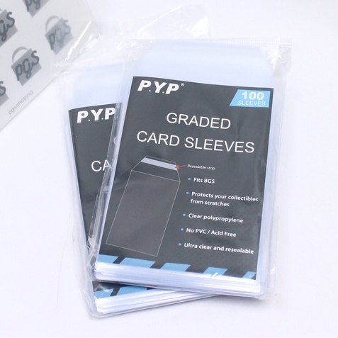 ซองใส่เกรดการ์ด psa แพค 100 ซอง