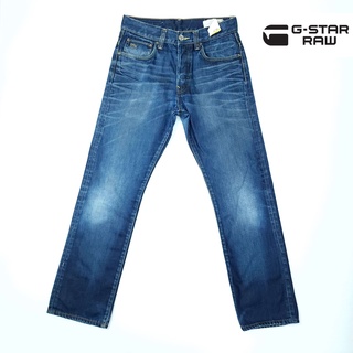 ยีนส์ G-Star Raw เอว 30 เฟดจัด สีเข้ม ขากระบอกเล็ก