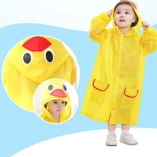 【พร้อมส่ง】เสื้อกันฝนลายการ์ตูน 2-9ขวบ 80-130cm