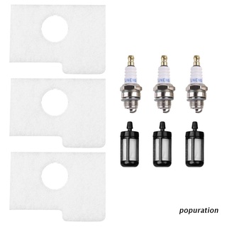 Pop ชุดหัวเทียนกรองน้ํามันเชื้อเพลิง สําหรับ Stihl MS180 MS170 018 017 MS