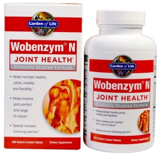 💥pre order💥สินค้าUSA🇺🇸 Wobenzym N Joint Health, 200 Enteric-Coated Tablet