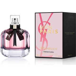 Ysl monparis parfum Floral edp 90ml กล่องซีล  ใหม่ล่าสุด(เช็คสต้อคก่อนทำรายการนะคะ)