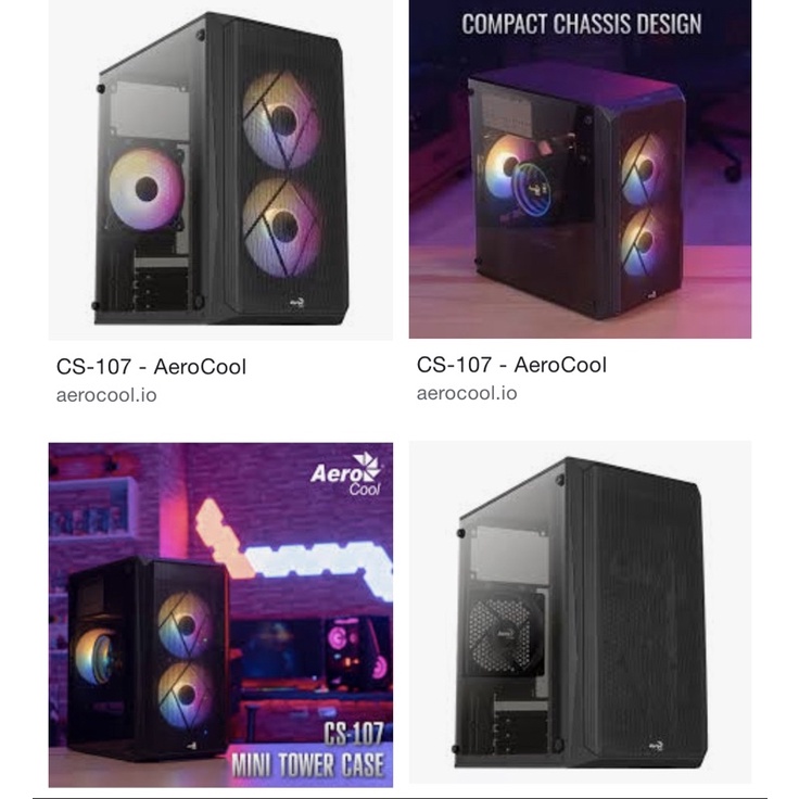 Com มือสอง case ใหม่ สวยๆ เท่ๆ ไฟ RGB คอมเล็กๆ สเปคเริ่มต้น หัดใช้งาน