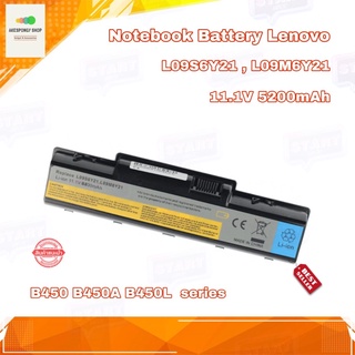 แบตเตอรี่โน๊ตบุ๊ค Notebook Battery Lenovo L09S6Y21 L09M6Y21 (11.1V 5200mAh) Li-ion Battery B450 B450A B450L Series