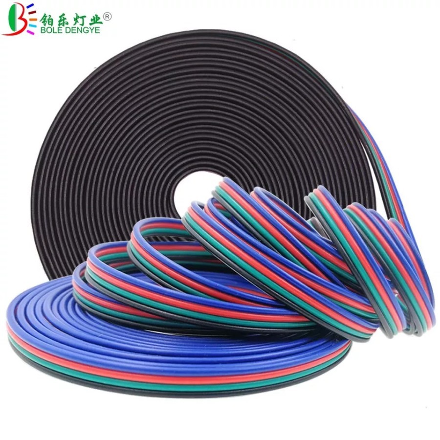 เครื่องวัดสายเคเบิล led strip Rgb 4 พินสําหรับ smd 3528 5050