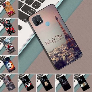 เคสโทรศัพท์มือถือ ลายการ์ตูน สําหรับ OPPO A15 A15S A35 6.52 นิ้ว