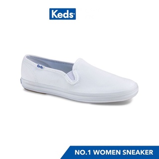 ￼KEDS WF23240 รองเท้าผ้าใบ แบบสวม รุ่น CHAMPION CORE S/O สีขาว