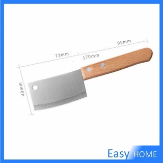 มีดอีโต้เล็ก mini ด้ามไม้ มีดบังตอจิ๋ว mini kitchen knife