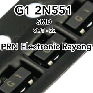 ทรานซิสเตอร์ G1 Mmbt 551,  2 N 551,  NPN SOT -23 50ชิ้น