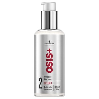 Schwarzkopf Osis+ Upload Volume Lifting Volume Cream 200ml.(ขนาดปกติ) ครีมจับลอนผมเด้งดีเด้งได้ดั่งใ