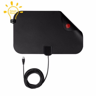 『★』Flat HD Digital Indoor Zoom TV Antenna HDTV 50 Mile Range TVFox VHF UHF DVB