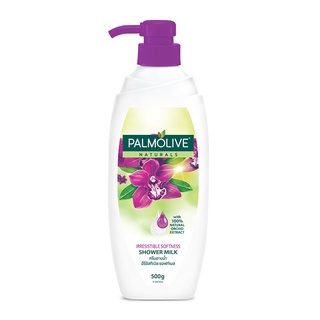 Palmolive Naturals ปาล์มโอลีฟ ครีมอาบน้ำ อิริซิสทิเบิล ซอฟท์เนส สีม่วง 500 มล.