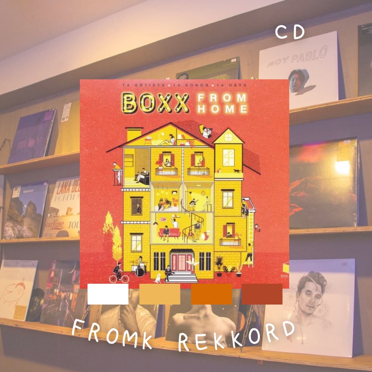 ซีดี (CD) รวมศิลปิน - Boxx Music Boxx from Home