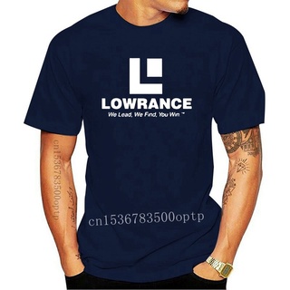 เสื้อยืดผ้าฝ้าย พิมพ์ลาย LOWRANCE HDS Plotter Sonar Fishing DKjlia65DIjbho63