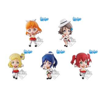 [ฟิกเกอร์แท้] Ichiban Kuji Love Live! Sunshine!! - Chika / Kanan / Ruby / You - Kyun-Chara - Mirai Ticket (Banpresto)