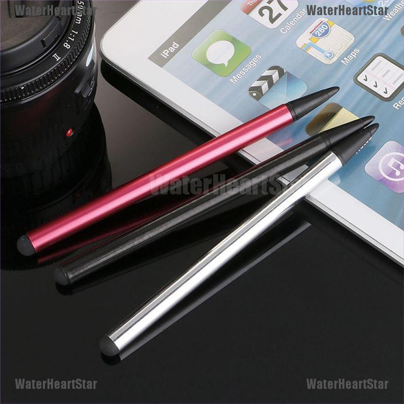 2 in 1 ปากกาสไตลัส หน้าจอสัมผัส สําหรับ iphone ipad samsung โทรศัพท์มือถือ แท็บเล็ต